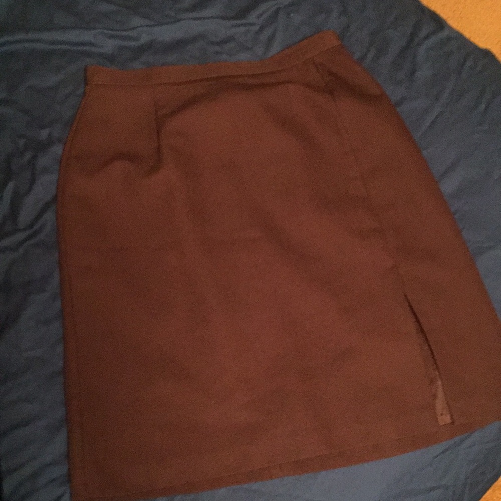 Savannah mini skirt. Made in the USA. 21” from waist to above knee.